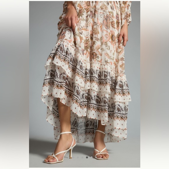 Anthropologie Long Sleeve Maxi Dress - Picture 3 of 6